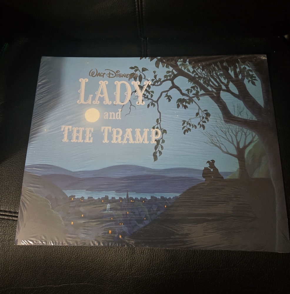 Lady And The Tramp Lithograph Set - 1998 Disney Store Exclusive - 11x14 - Sealed